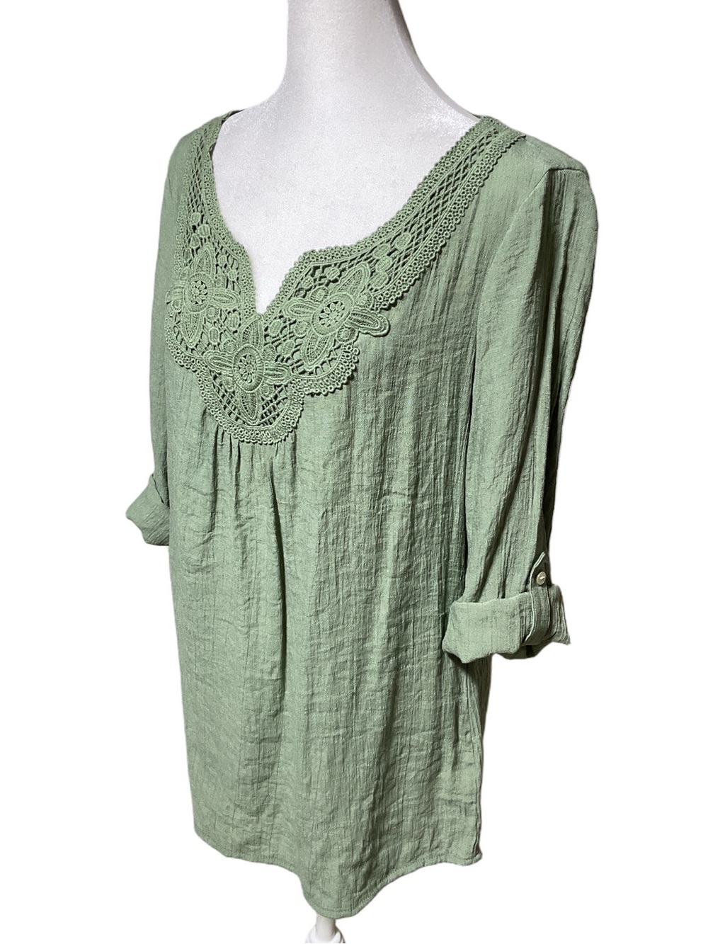Como Blu Embroidered Blouse - Picture 4 of 10